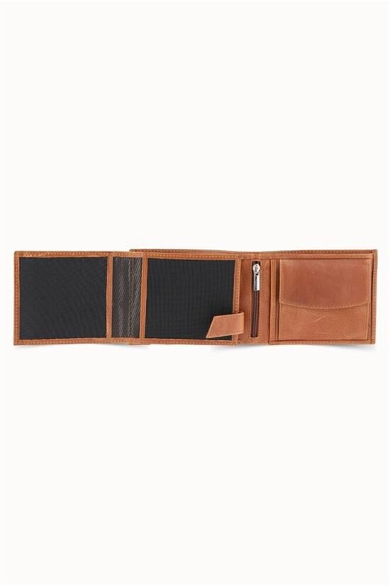 Guard Crazy Taba Bozuk Para Bölmeli Deri Erkek Cüzdanı