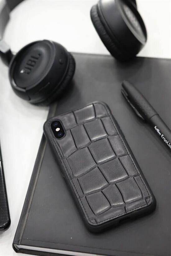 Guard Large Croco Deri Xs Max Telefon Kılıfı