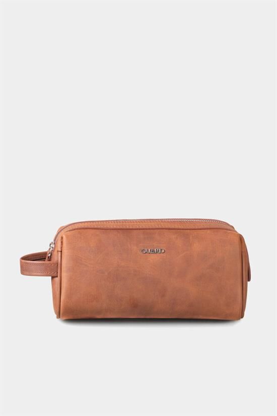 Guard Crazy Taba Unisex Deri El Çantası