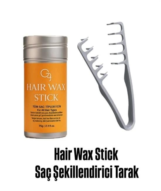 Şaç Şekillendirici Tarak Ve Wax Stick