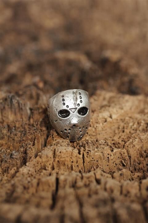 Ayarlanabilir Jason Voorhees Maske Erkek Yüzük