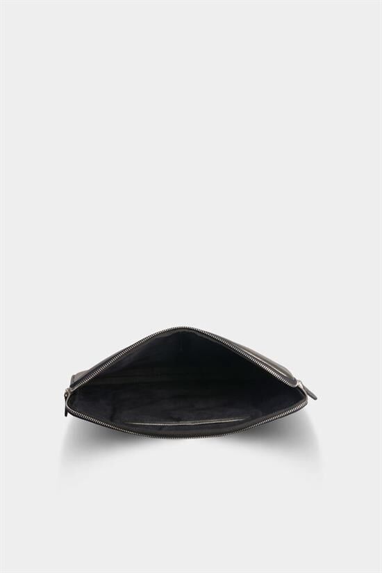 Guard Yeşil Deri Clutch Çanta