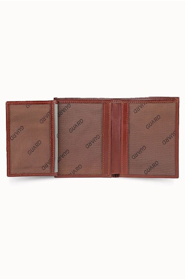 Guard İnce Taba Dikey Deri Erkek Cüzdanı