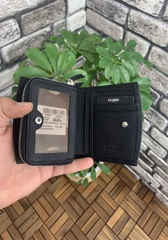 Guard  Siyah Bozuk Paralıklı Kadın Cüzdan