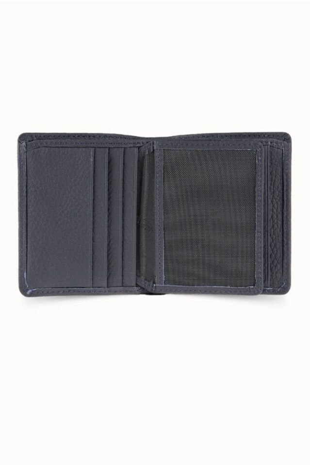 Guard Lacivert Guti Mat Yatay Mini Cüzdan