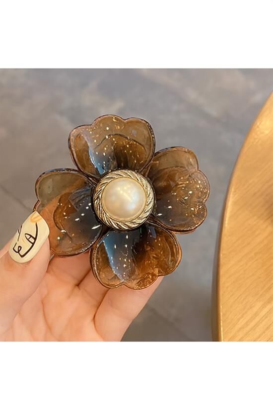 Kadın Ekay Açelya Çiçeği Mandal Toka