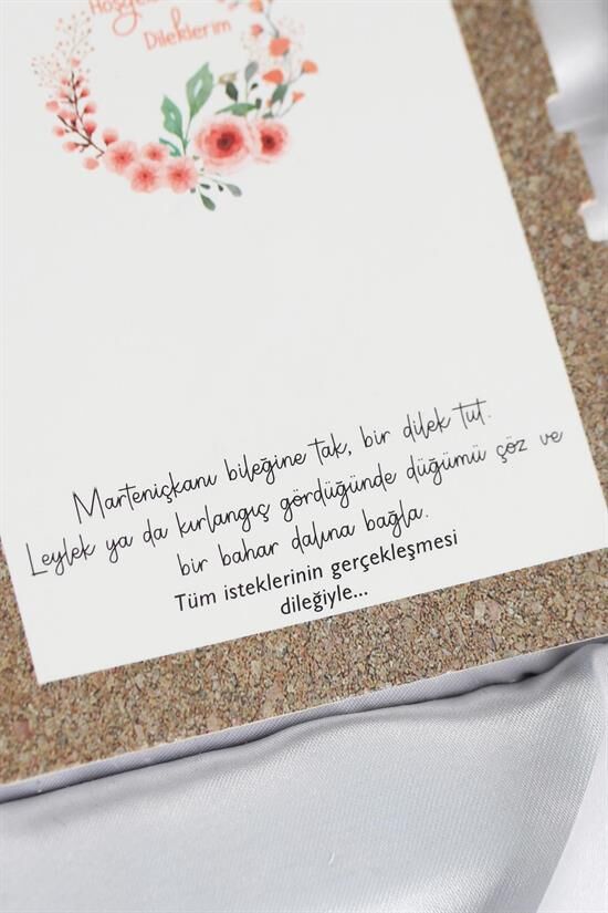 Marteniçka Bileklik 3'lü Püsküllü ve Nazarlı Model