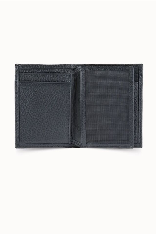 Guard Minimal Siyah Deri Erkek Cüzdanı