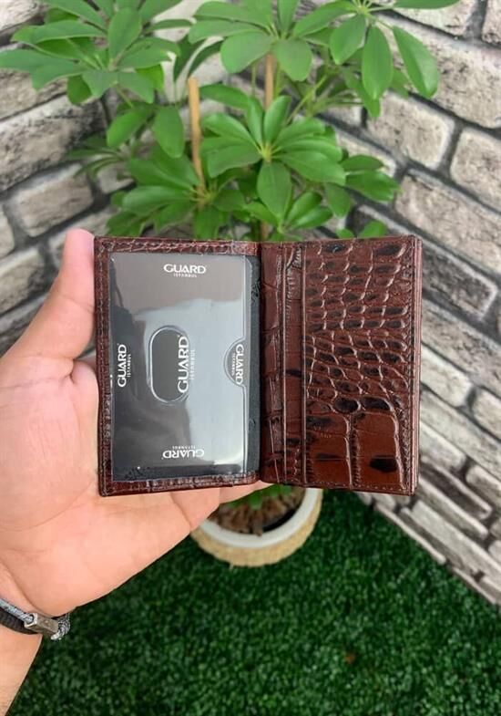 Guard Taba Croco Deri Kartlık