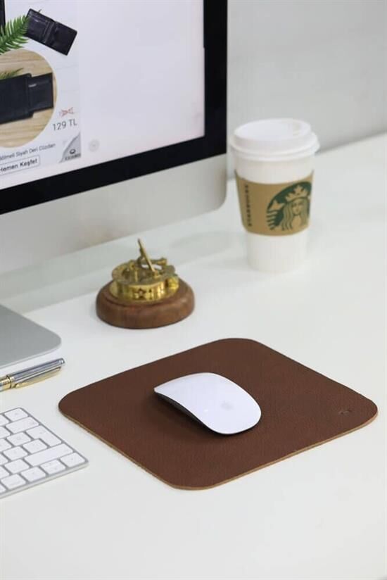 Guard Taba Deri Mouse Pad 22 x 22 Cm