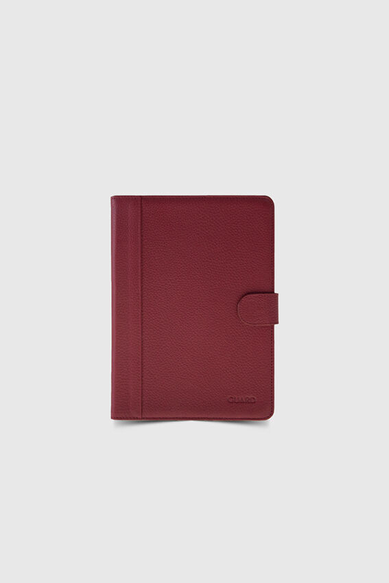 Guard 9.7'' Deri iPad Kılıfı / Business & Casual- Bordo