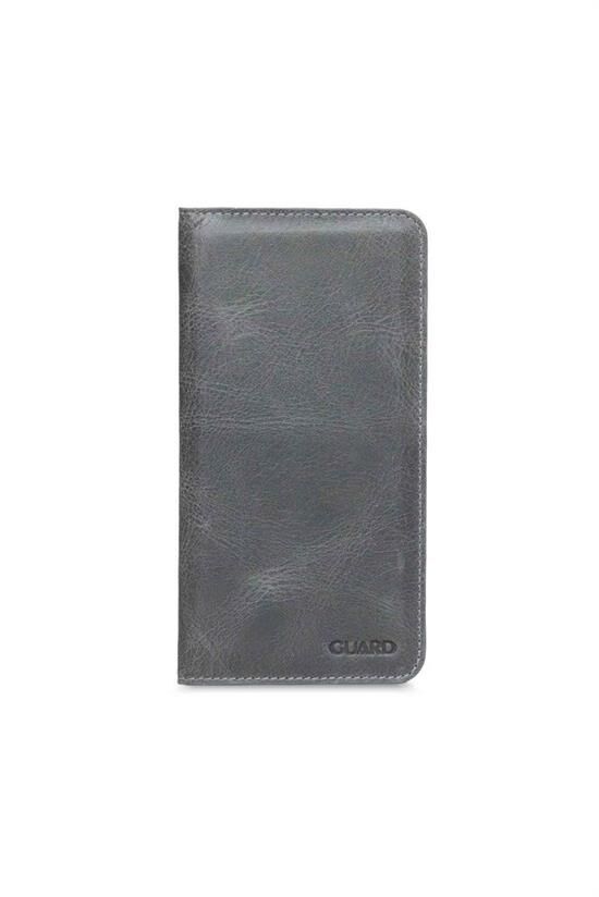 Guard Antik Gri Telefon Girişli El Portföyü