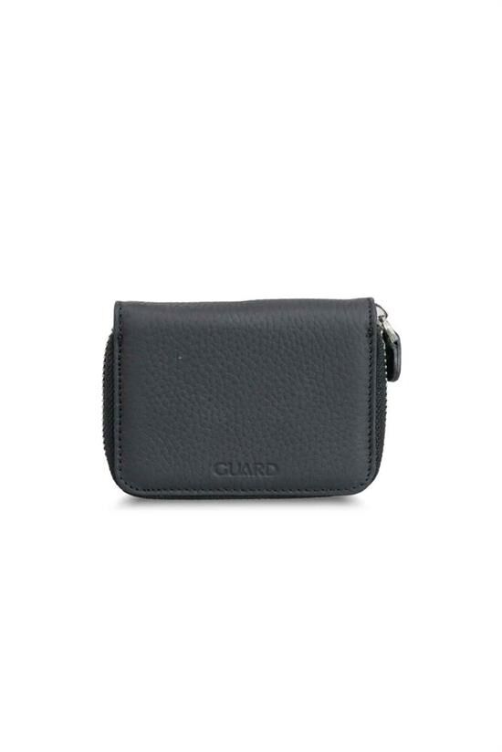 Guard Siyah Mini Unisex Bozuk Paralıklı Cüzdan