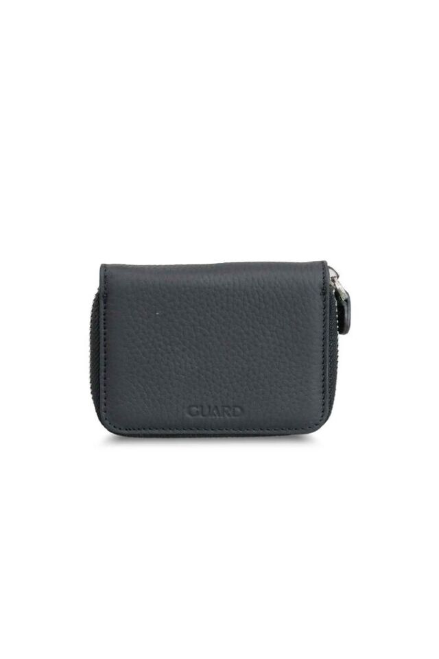 Guard Siyah Mini Unisex Bozuk Paralıklı Cüzdan
