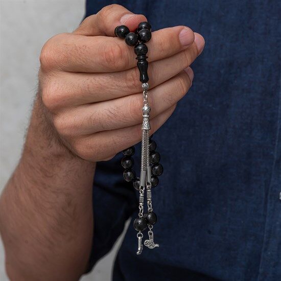 Metal Püsküllü 9 mm Rus Oltusu Tesbih