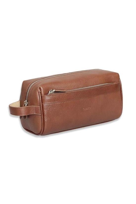 Guard  Taba Çift Bölmeli  Hakiki Deri Unisex El Çantası