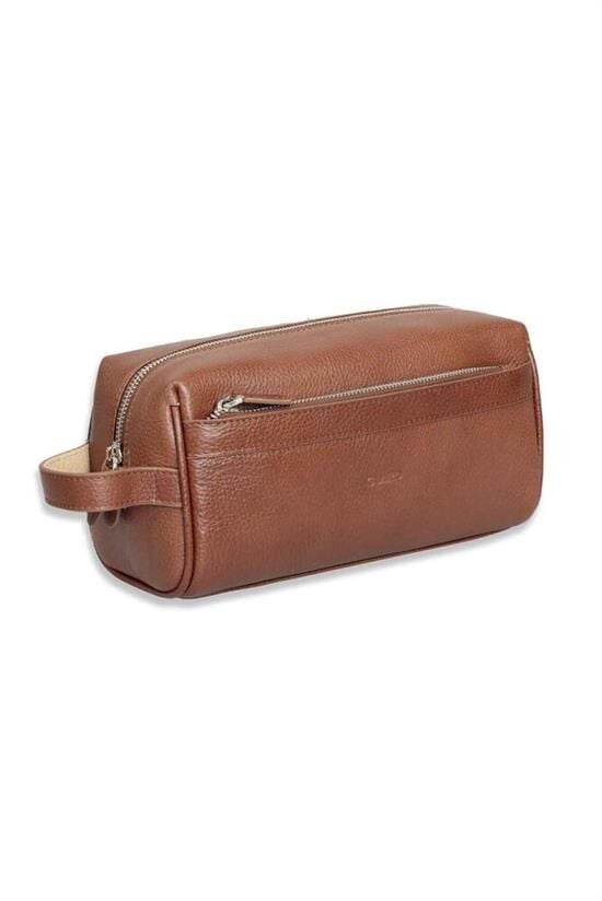 Guard  Taba Çift Bölmeli  Hakiki Deri Unisex El Çantası