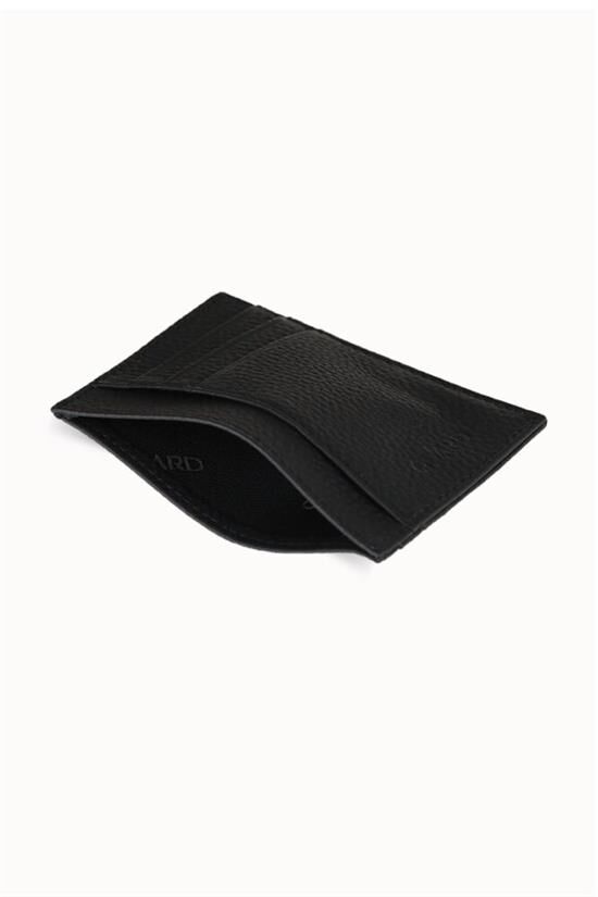 Guard Smart Mat Siyah Deri Kartlık