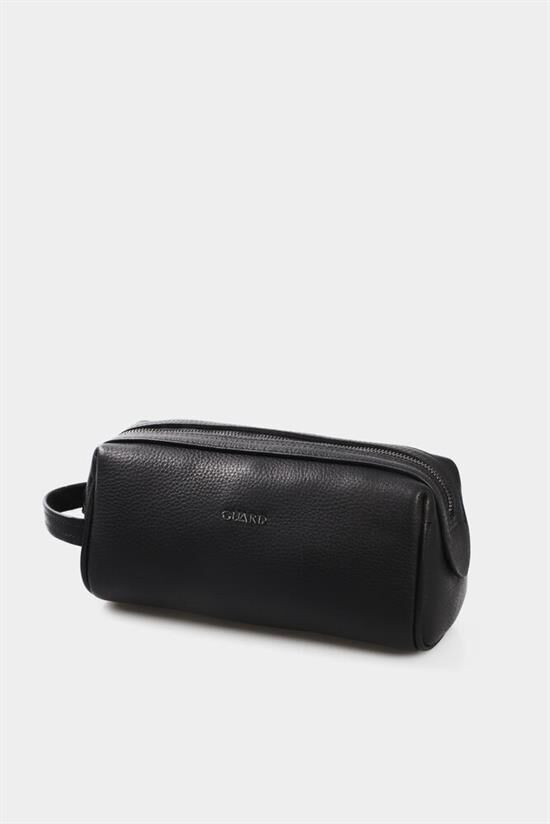 Guard Siyah Mat Unisex Deri El Çantası